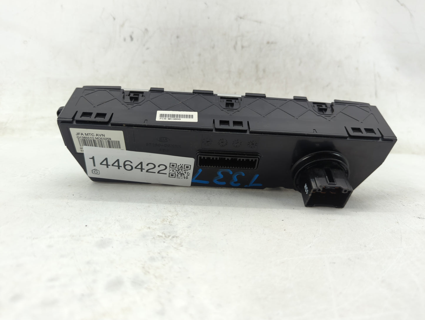 2017-2018 Kia Optima Climate Control Module Temperature AC/Heater Replacement P/N:97250-D5XXX Fits Fits 2017 2018 OEM Used A