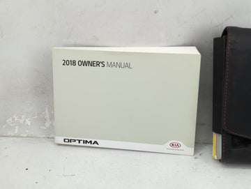 2018 Kia Optima Owners Manual Book Guide P/N:JDG5-EU83E OEM Used Auto Parts