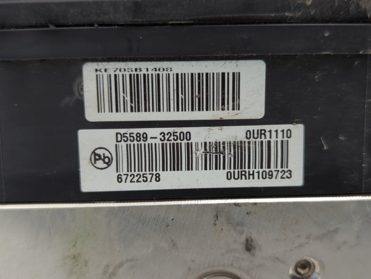 2017-2018 Kia Optima ABS Pump Control Module Replacement P/N:D5589-32500 Fits Fits 2017 2018 OEM Used Auto Parts - Oemusedau