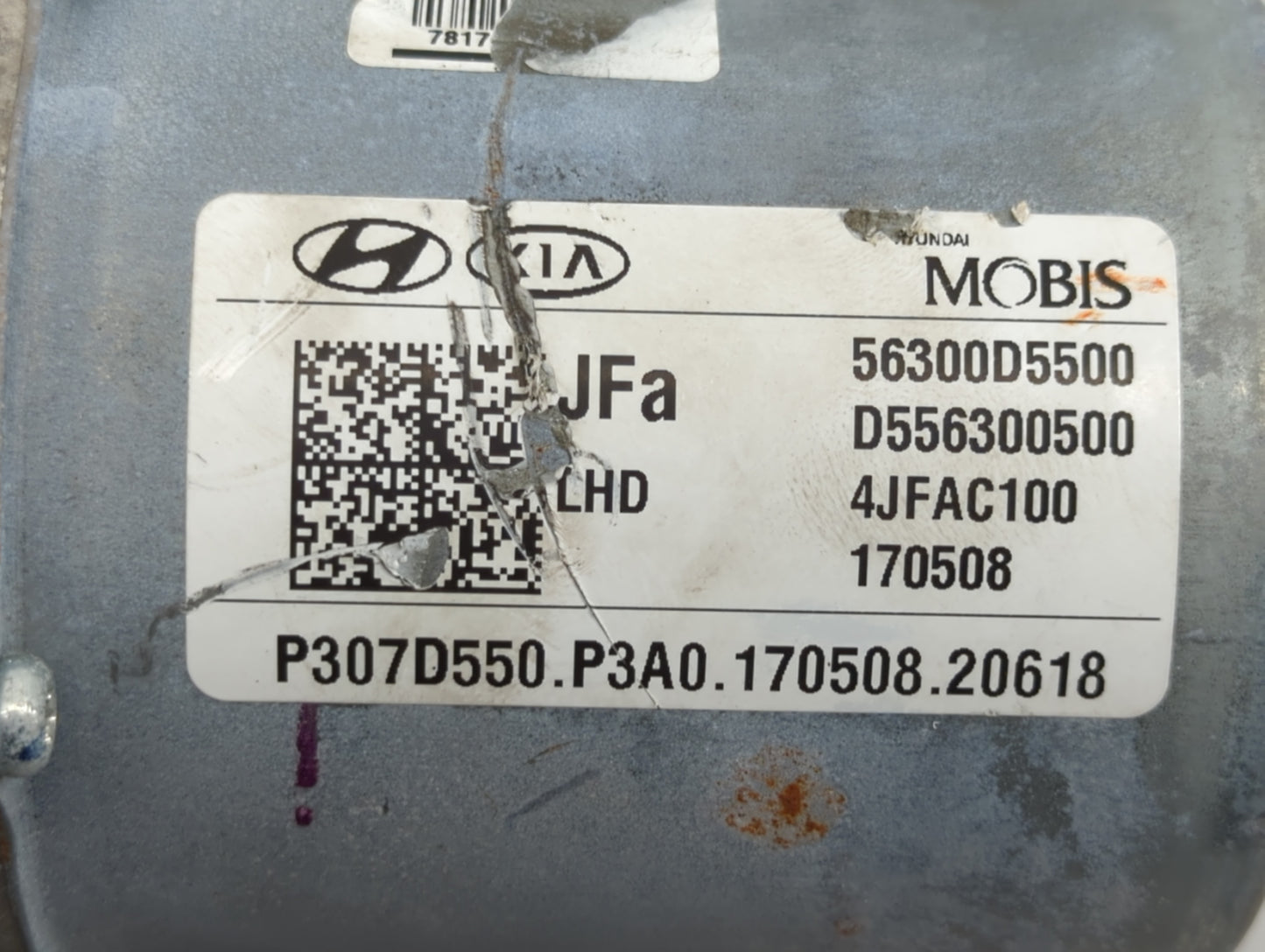 2018 Kia Optima Alternator Replacement Generator Charging Assembly Engine OEM P/N:D556300500 P307D550 Fits OEM Used Auto Par