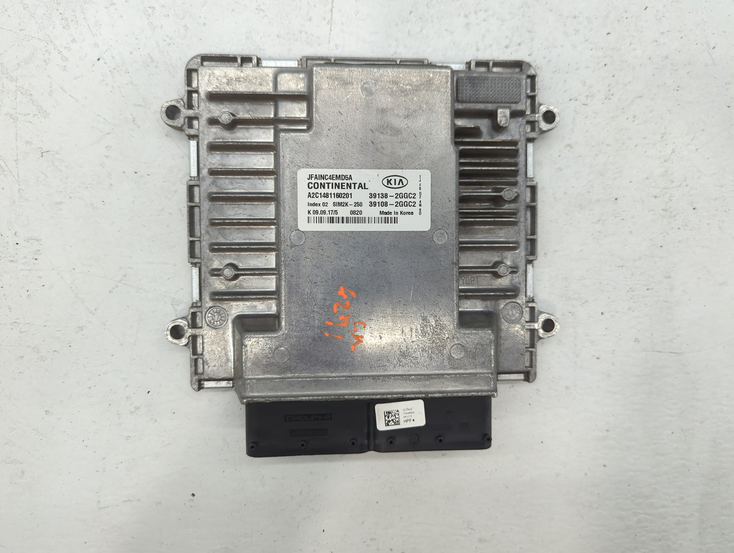 2016-2018 Kia Optima PCM Engine Control Computer ECU ECM PCU OEM P/N:39108 2GGC2 39138 2GGC2 Fits Fits 2016 2017 2018 OEM Us