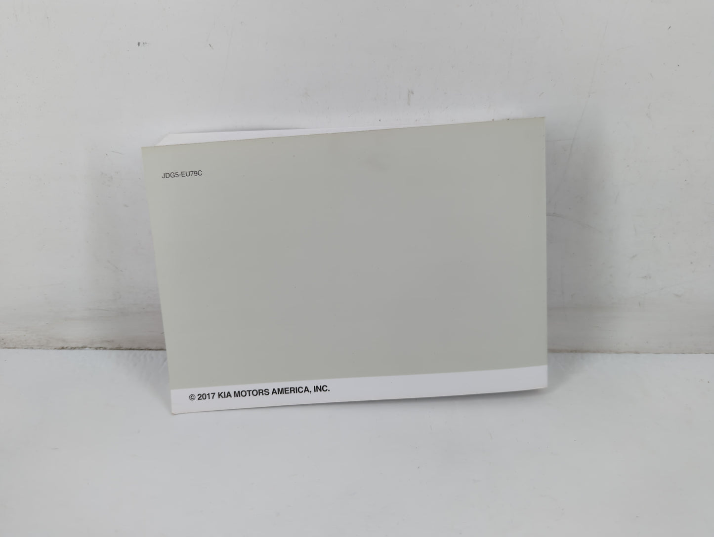 2018 Kia Optima Owners Manual Book Guide P/N:JDG5-EU79C OEM Used Auto Parts - Oemusedautoparts1.com