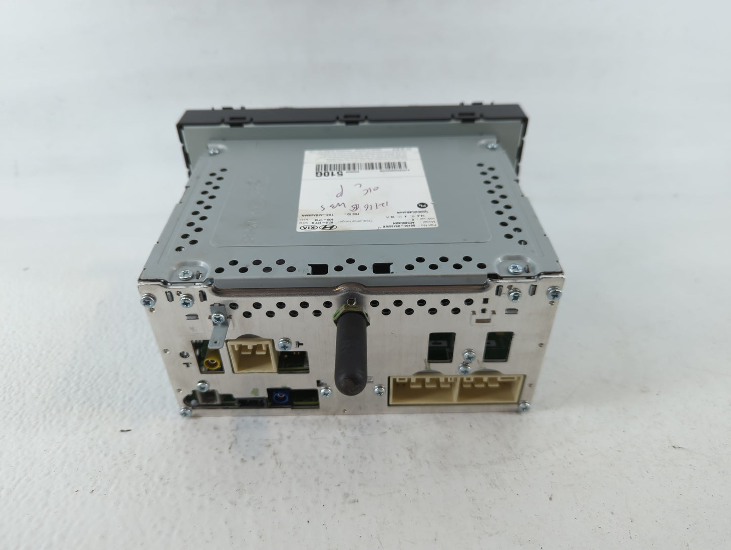 2016-2018 Kia Optima Radio AM FM Cd Player Receiver Replacement P/N:96160-D5100WK Fits Fits 2016 2017 2018 OEM Used Auto Par