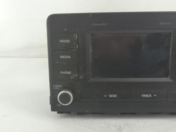 2018-2019 Kia Rio Radio AM FM Cd Player Receiver Replacement P/N:96180-H9850WK Fits Fits 2018 2019 OEM Used Auto Parts