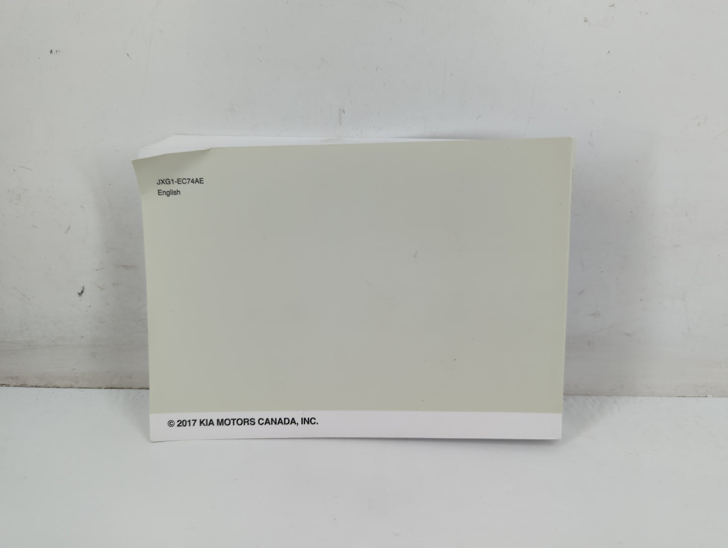 2018 Kia Sorento Owners Manual Book Guide P/N:JXG1-EC74AE OEM Used Auto Parts - Oemusedautoparts1.com