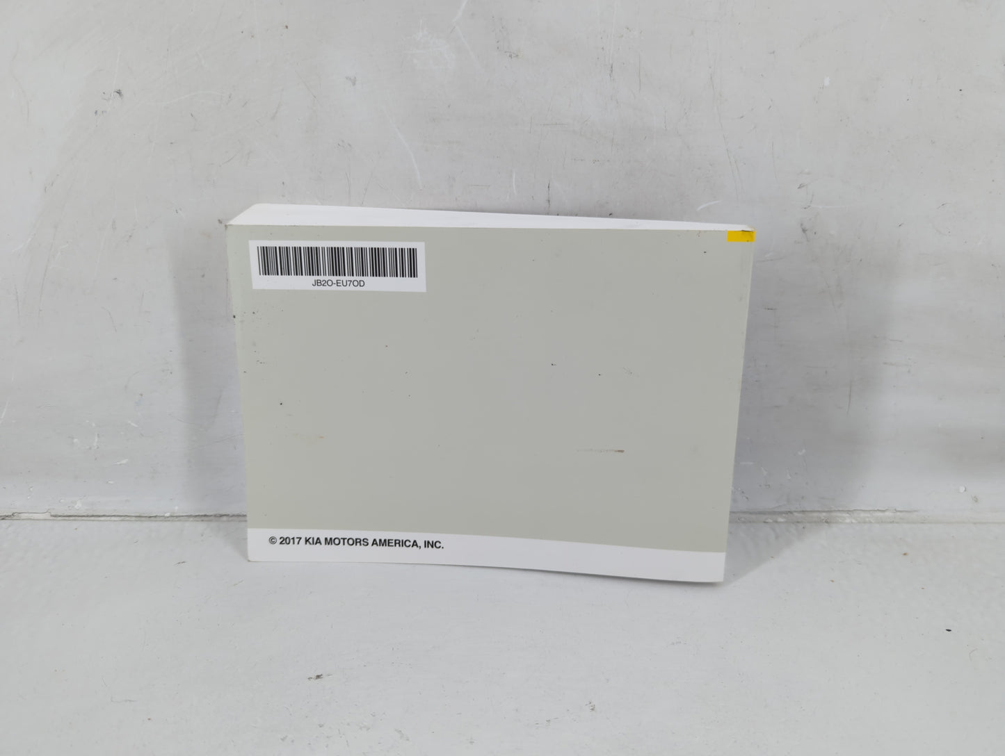 2018 Kia Soul Owners Manual Book Guide P/N:JN2O-EU70D OEM Used Auto Parts - Oemusedautoparts1.com