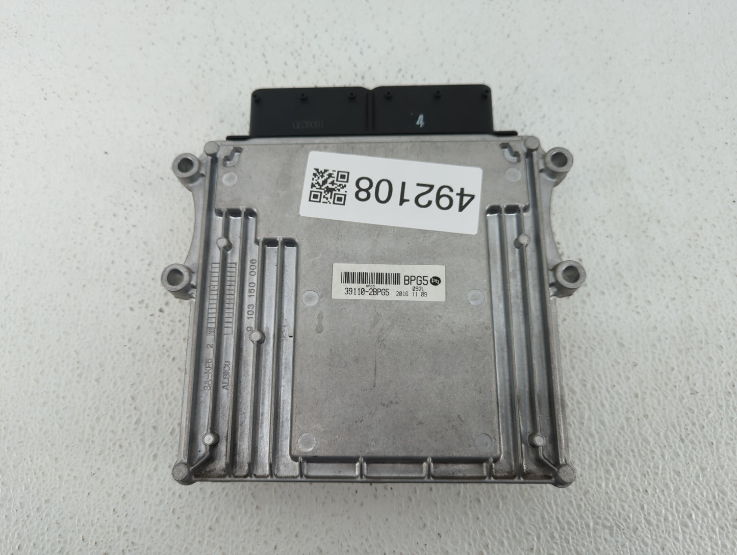 2017-2019 Kia Soul PCM Engine Control Computer ECU ECM PCU OEM P/N:39110-2BPG6 39110-2BPG5, 39110-2BPG7 Fits Fits 2017 2018