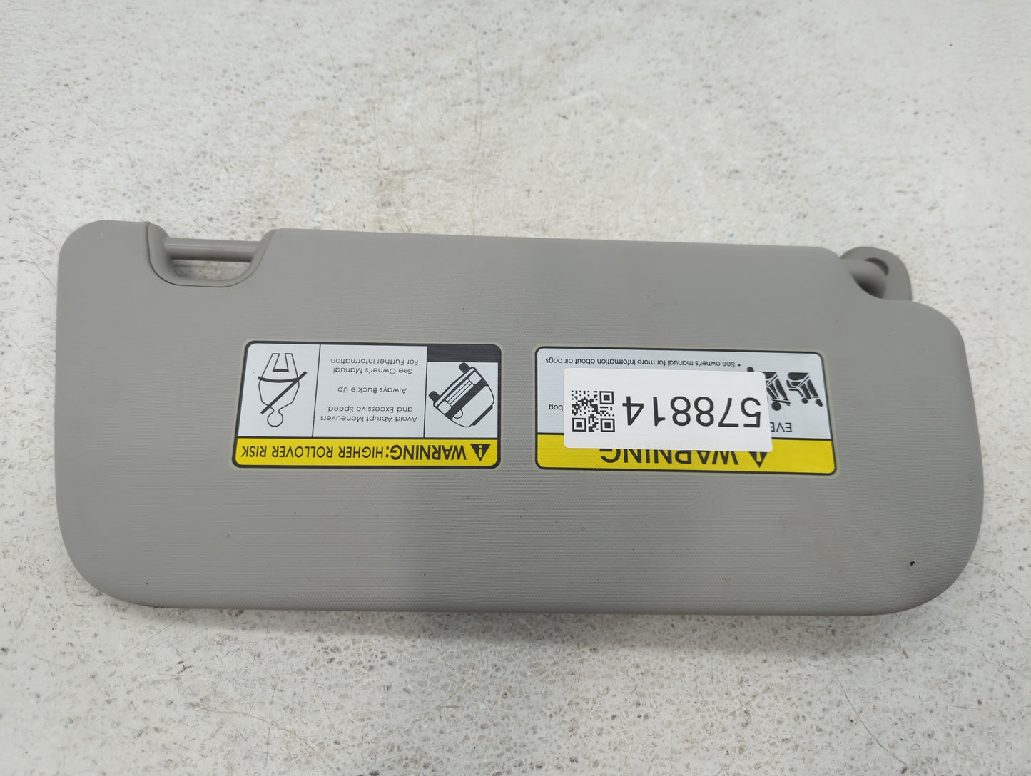2014-2019 Kia Soul Sun Visor Shade Replacement Driver Left Mirror Fits Fits 2014 2015 2016 2017 2018 2019 OEM Used Auto Part