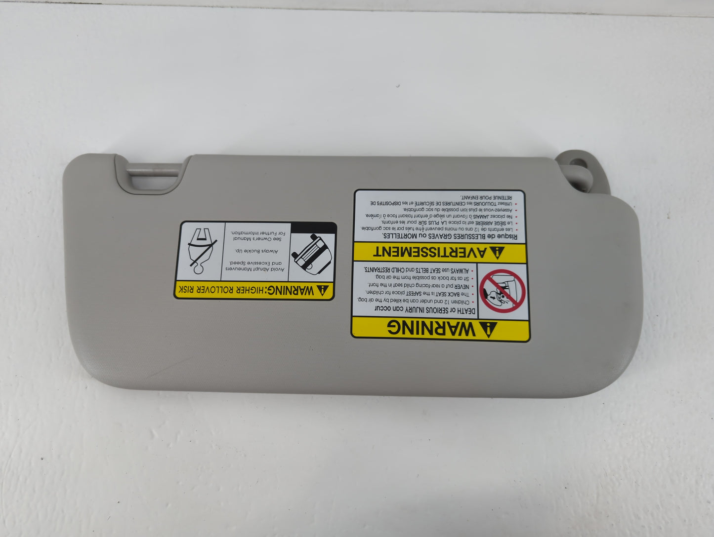 2014-2019 Kia Soul Sun Visor Shade Replacement Driver Left Mirror Fits Fits 2014 2015 2016 2017 2018 2019 OEM Used Auto Part
