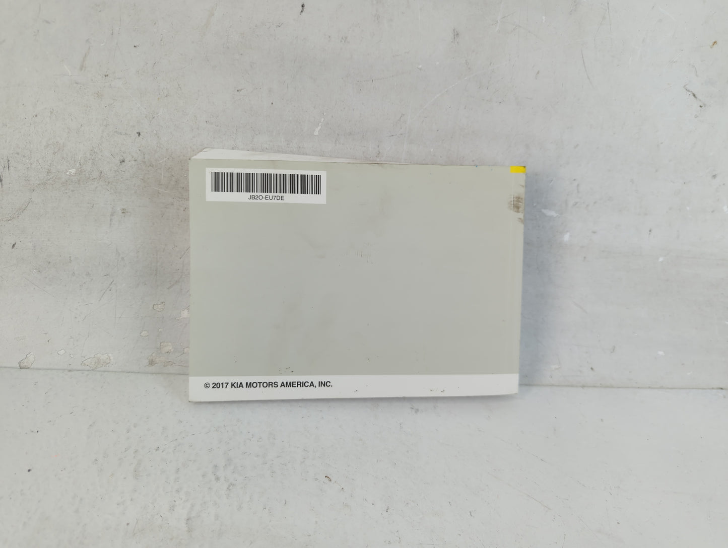 2018 Kia Soul Owners Manual Book Guide P/N:JB20-EU7DE OEM Used Auto Parts - Oemusedautoparts1.com