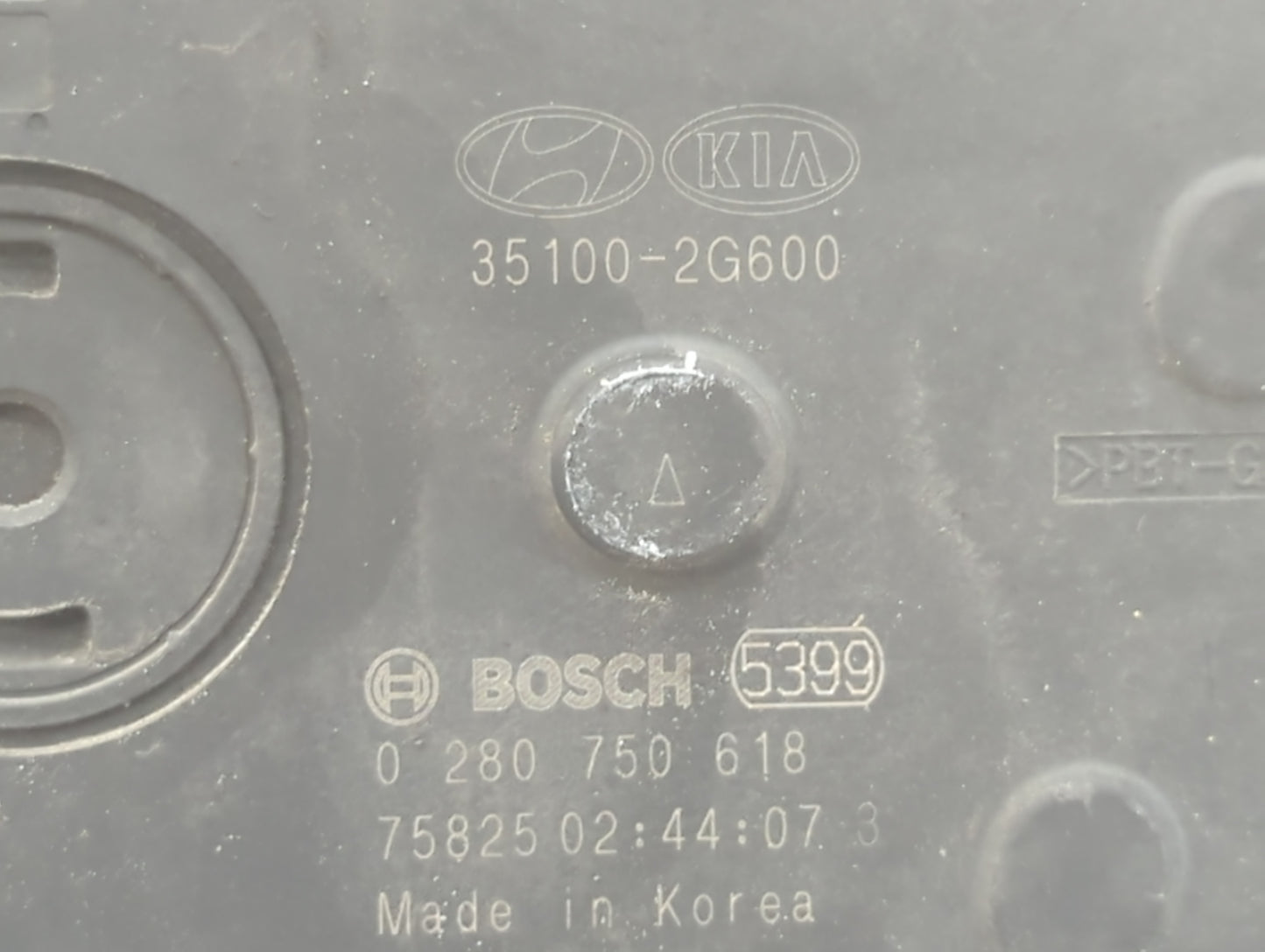 2017-2021 Kia Sportage Throttle Body P/N:0 280 750 618 35100-2G600 Fits Fits 2015 2016 2017 2018 2019 2020 2021 OEM Used Aut