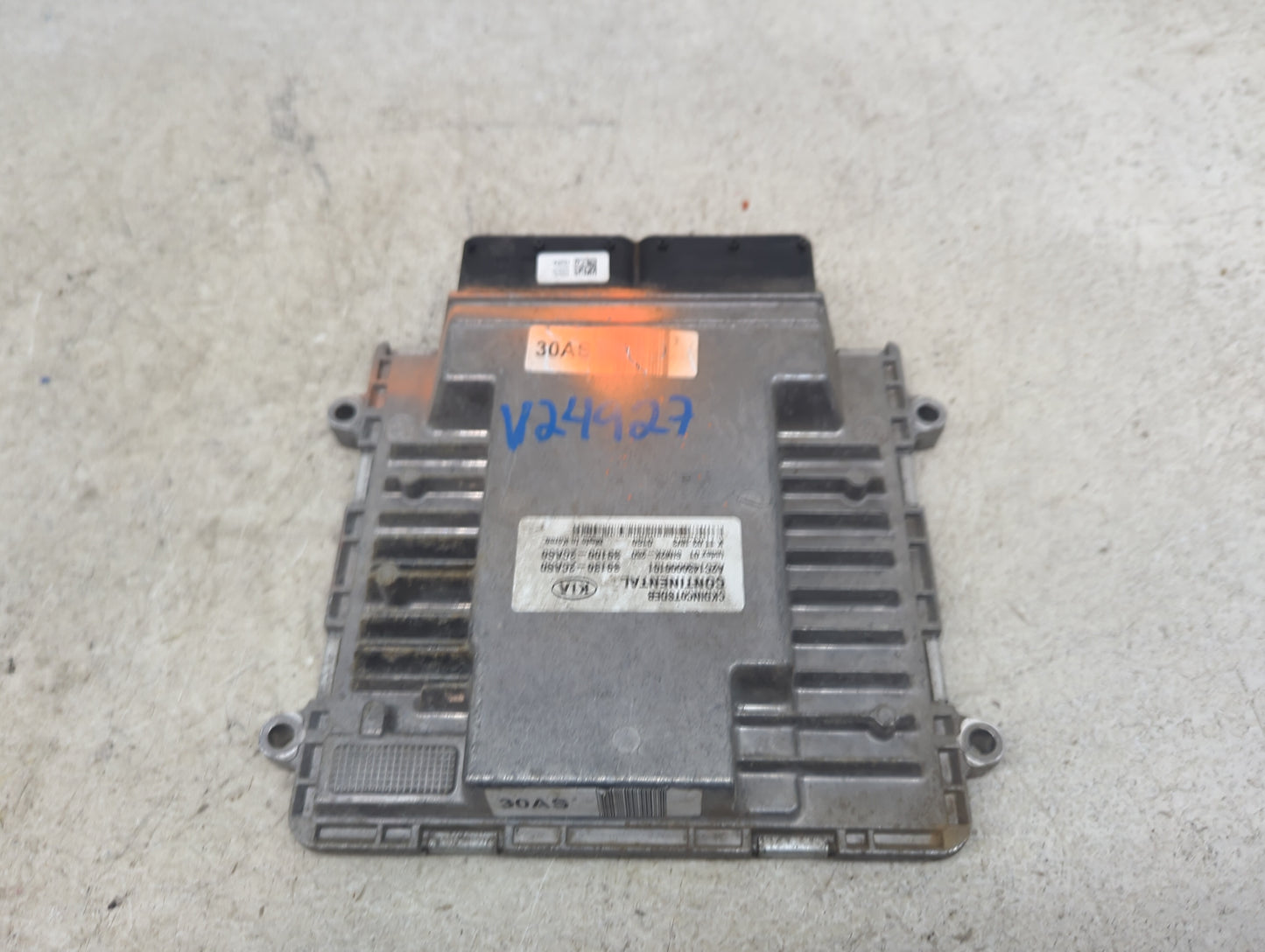 2018 Kia Stinger PCM Engine Control Computer ECU ECM PCU OEM P/N:39118-2CAB0 5WY1F04C, 39110-2CAB0 Fits OEM Used Auto Parts