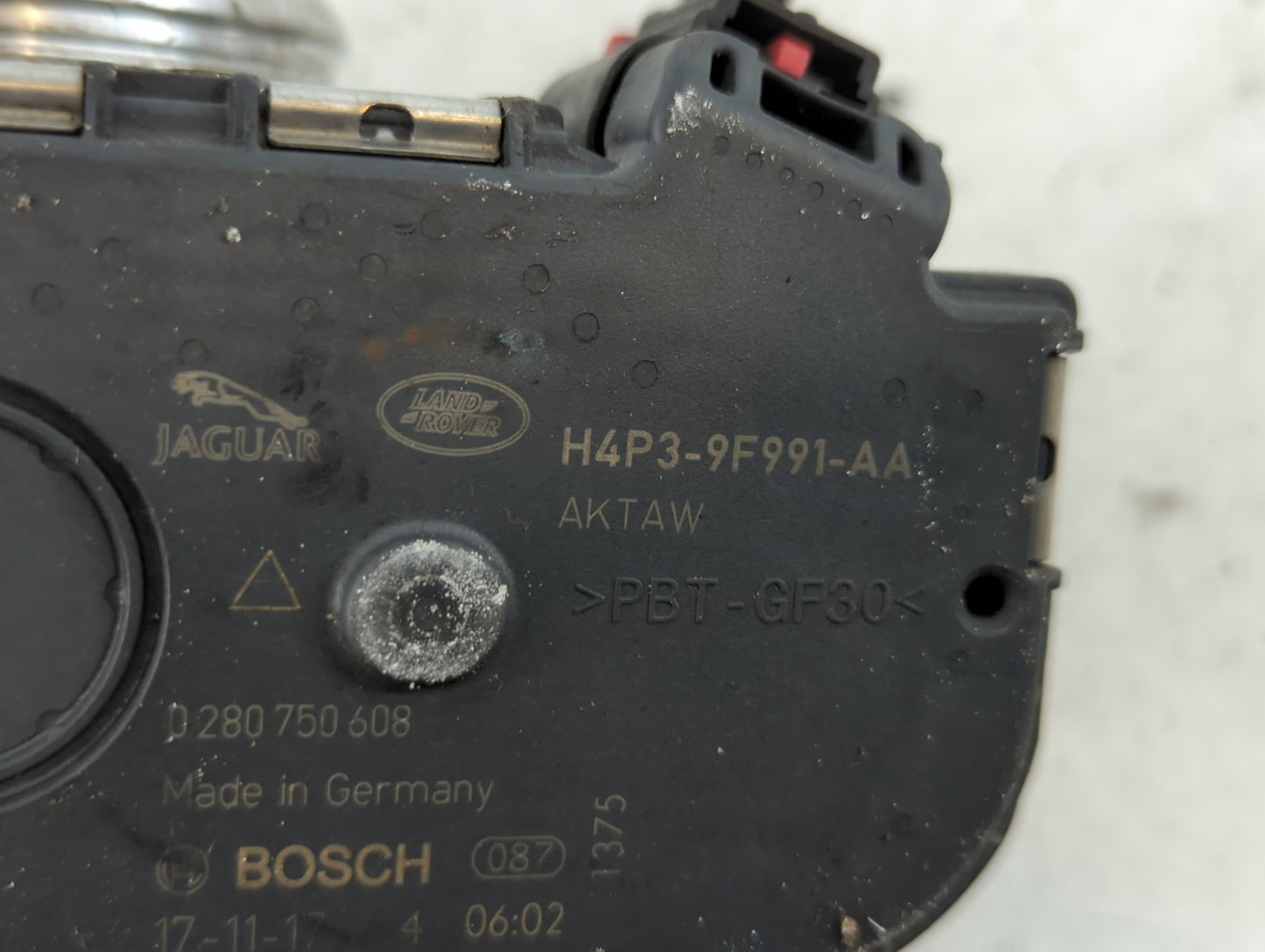 2018-2019 Land Rover Discovery Sport Throttle Body P/N:H4P3-9F991-AA Fits Fits 2018 2019 2020 OEM Used Auto Parts - Oemuseda