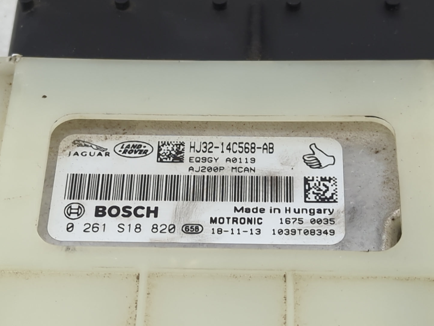 2018-2019 Land Rover Range Rover Evoque PCM Engine Control Computer ECU ECM PCU OEM P/N:HJ32-14C568-AB 0261S18820 Fits OEM U