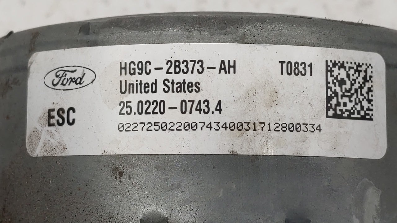 2017-2018 Lincoln Mkz ABS Pump Control Module Replacement P/N:HG9C-2B373-AH HG9C-2B373-CF, HG9C-2C219-MF Fits Fits 2017 2018