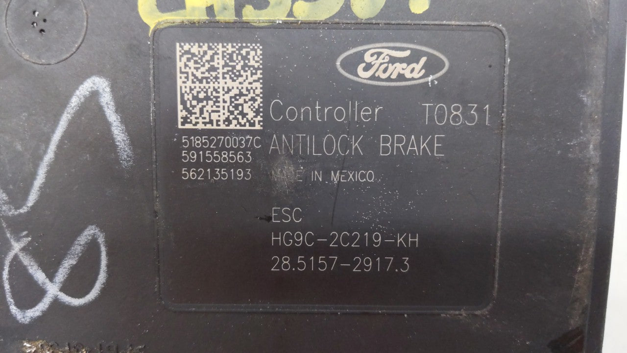 2017-2018 Lincoln Mkz ABS Pump Control Module Replacement P/N:HG9C-2B373-AH HG9C-2B373-CF, HG9C-2C219-MF Fits Fits 2017 2018