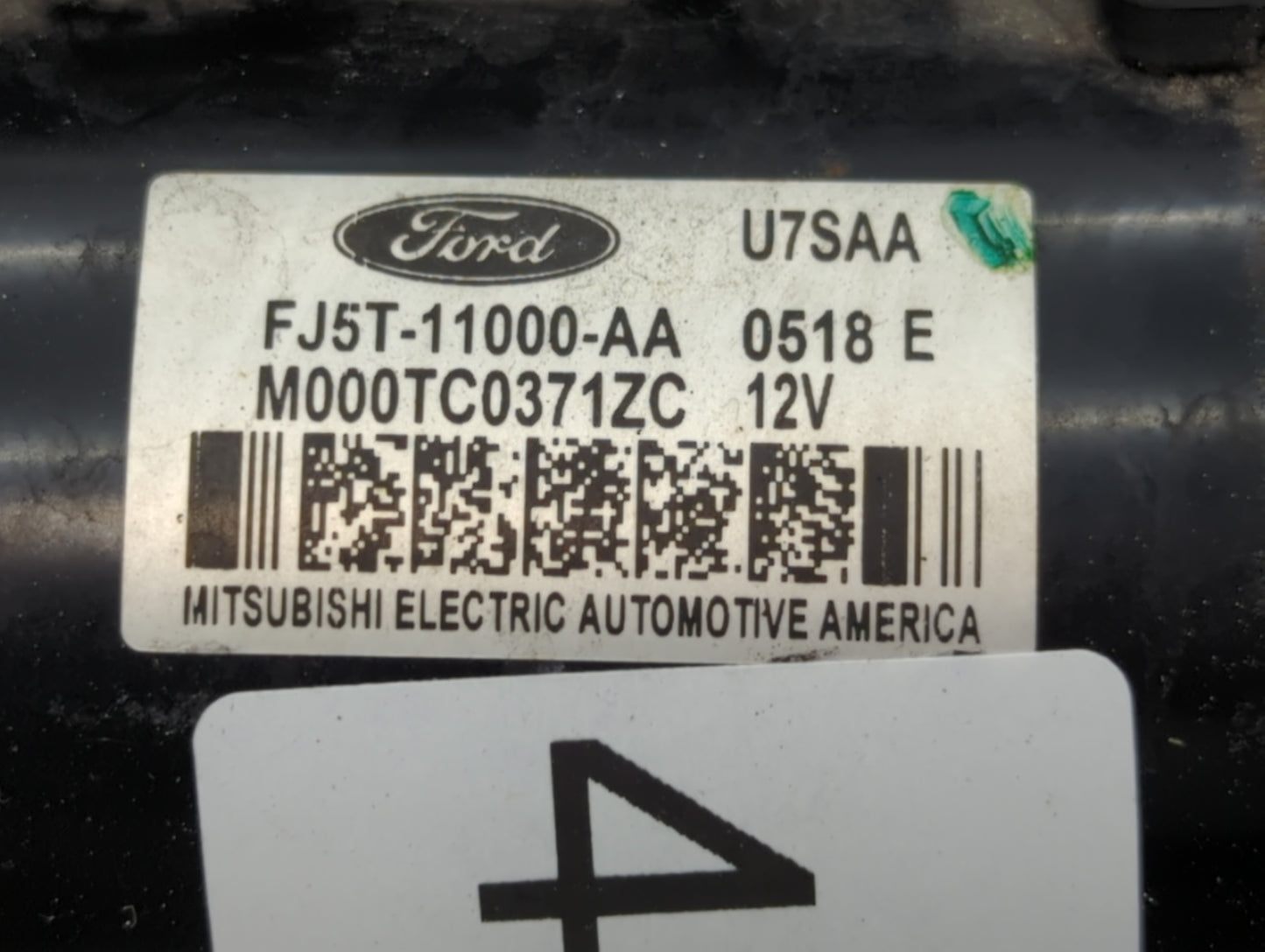 2013-2020 Lincoln Mkz Car Starter Motor Solenoid OEM P/N:FJ5T-11000-AA Fits Fits 2012 2013 2014 2015 2016 2017 2018 2019 202