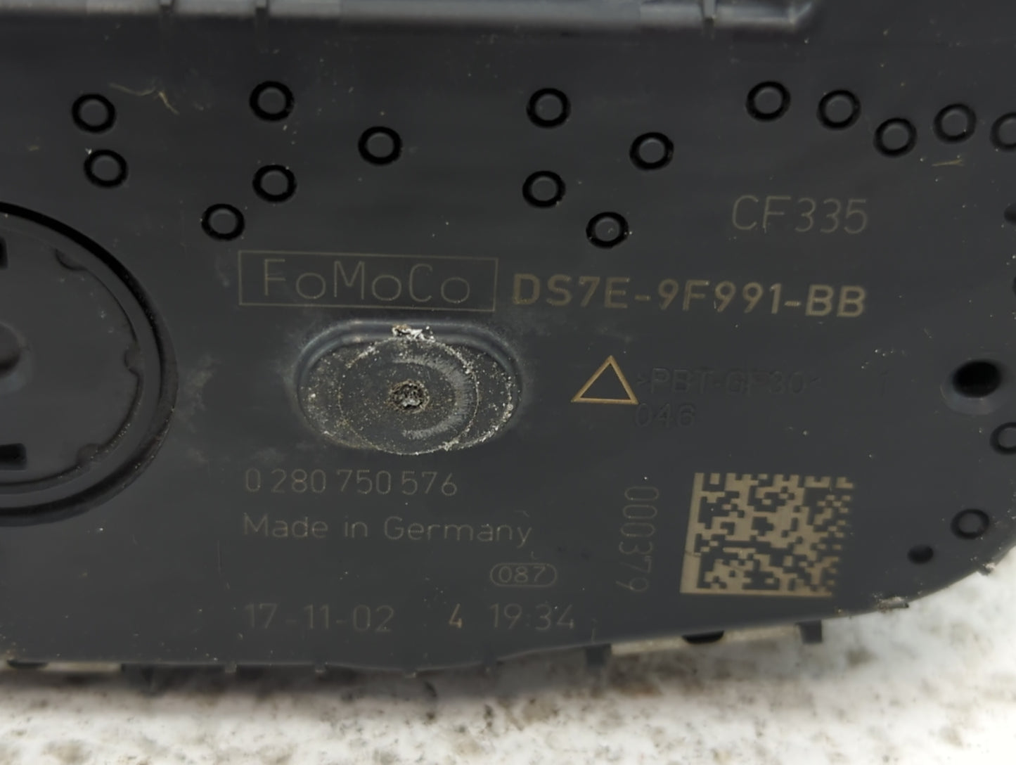 2017-2020 Lincoln Mkz Throttle Body P/N:DS7E-9F991-BB Fits Fits 2014 2015 2016 2017 2018 2019 2020 2021 2022 OEM Used Auto P