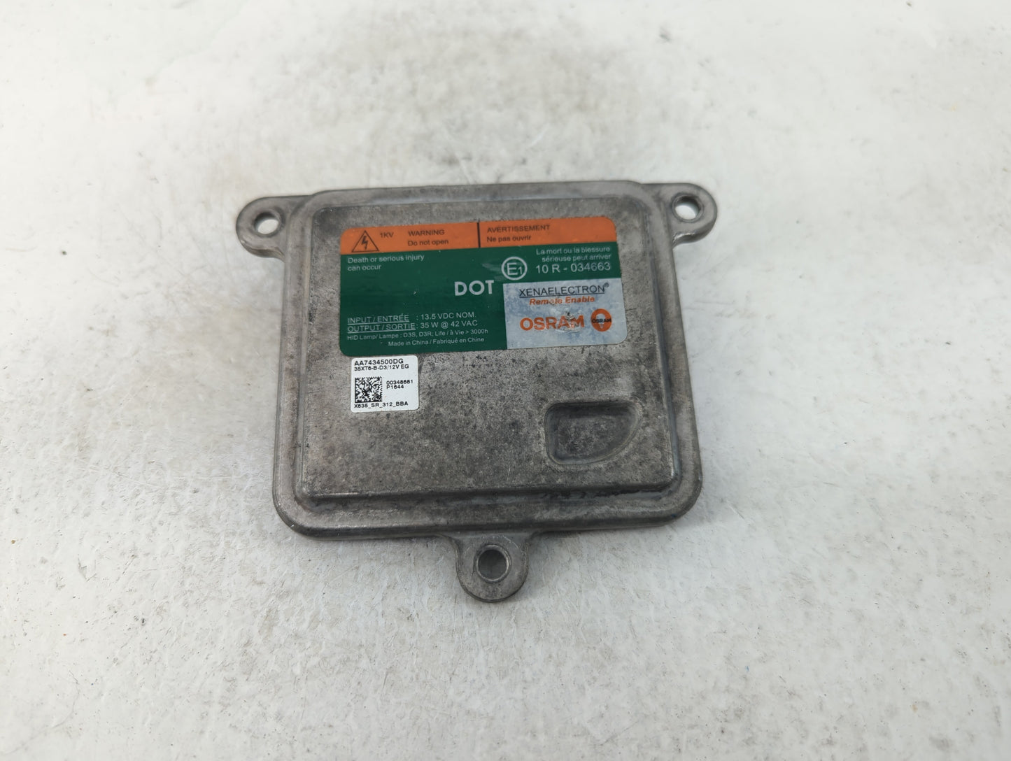 2018-2018 Lincoln Mkz Headlight Ballast Head Light - Oemusedautoparts1.com