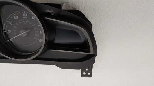 2018 Mazda 3 Instrument Cluster Speedometer Gauges P/N:0133704 59BEEJA Fits OEM Used Auto Parts