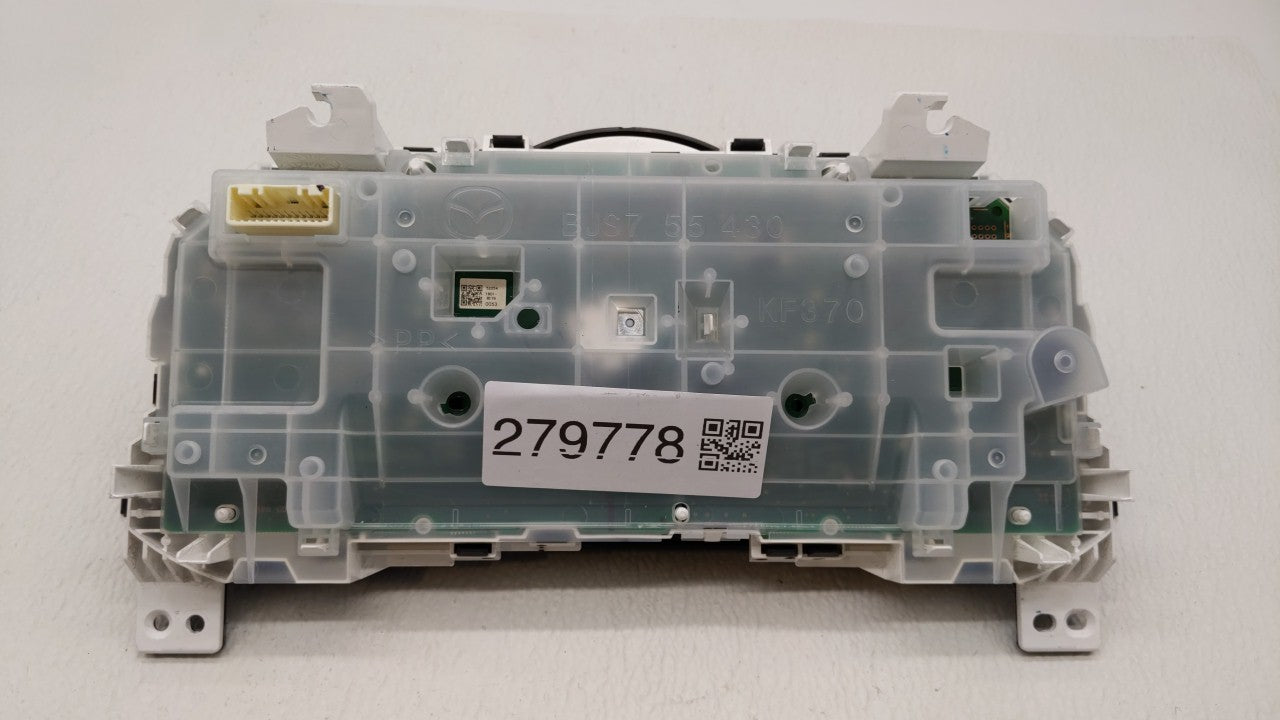 2018 Mazda 3 Instrument Cluster Speedometer Gauges P/N:0133704 59BEEJA Fits OEM Used Auto Parts - Oemusedautoparts1.com