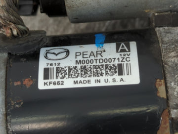2012-2022 Mazda 3 Car Starter Motor Solenoid OEM P/N:M000TD0071ZC Fits Fits 2012 2013 2014 2015 2016 2017 2018 2019 2020 2021 2022 OEM Used Auto Parts