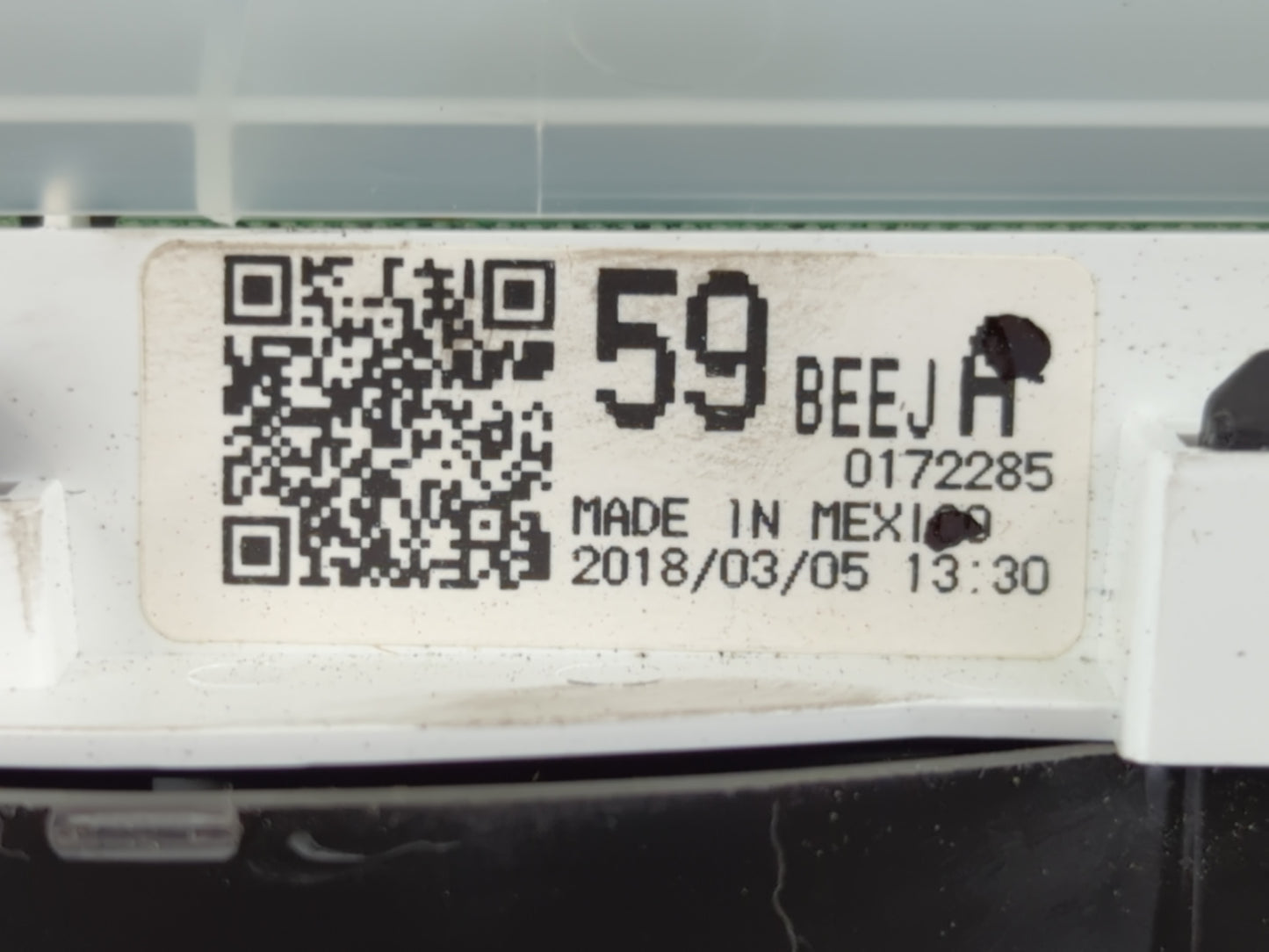 2018 Mazda 3 Instrument Cluster Speedometer Gauges P/N:0172285 59BEEJH Fits OEM Used Auto Parts - Oemusedautoparts1.com