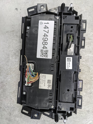 2018 Mazda Mazda3 Climate Control Module Temperature AC/Heater Replacement P/N:BAES61190D VPGALH-18C612-FF Fits Fits 2017 OEM Used Auto Parts