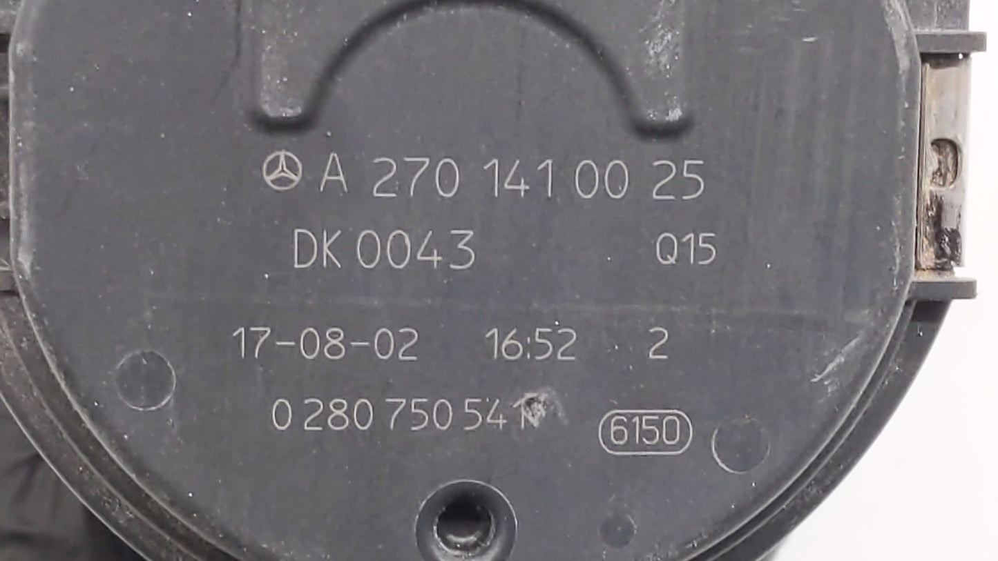 2015-2018 Mercedes-Benz C300 Throttle Body P/N:A 270 141 00 25 2701410025 Fits Fits 2013 2014 2015 2016 2017 2018 2019 2020