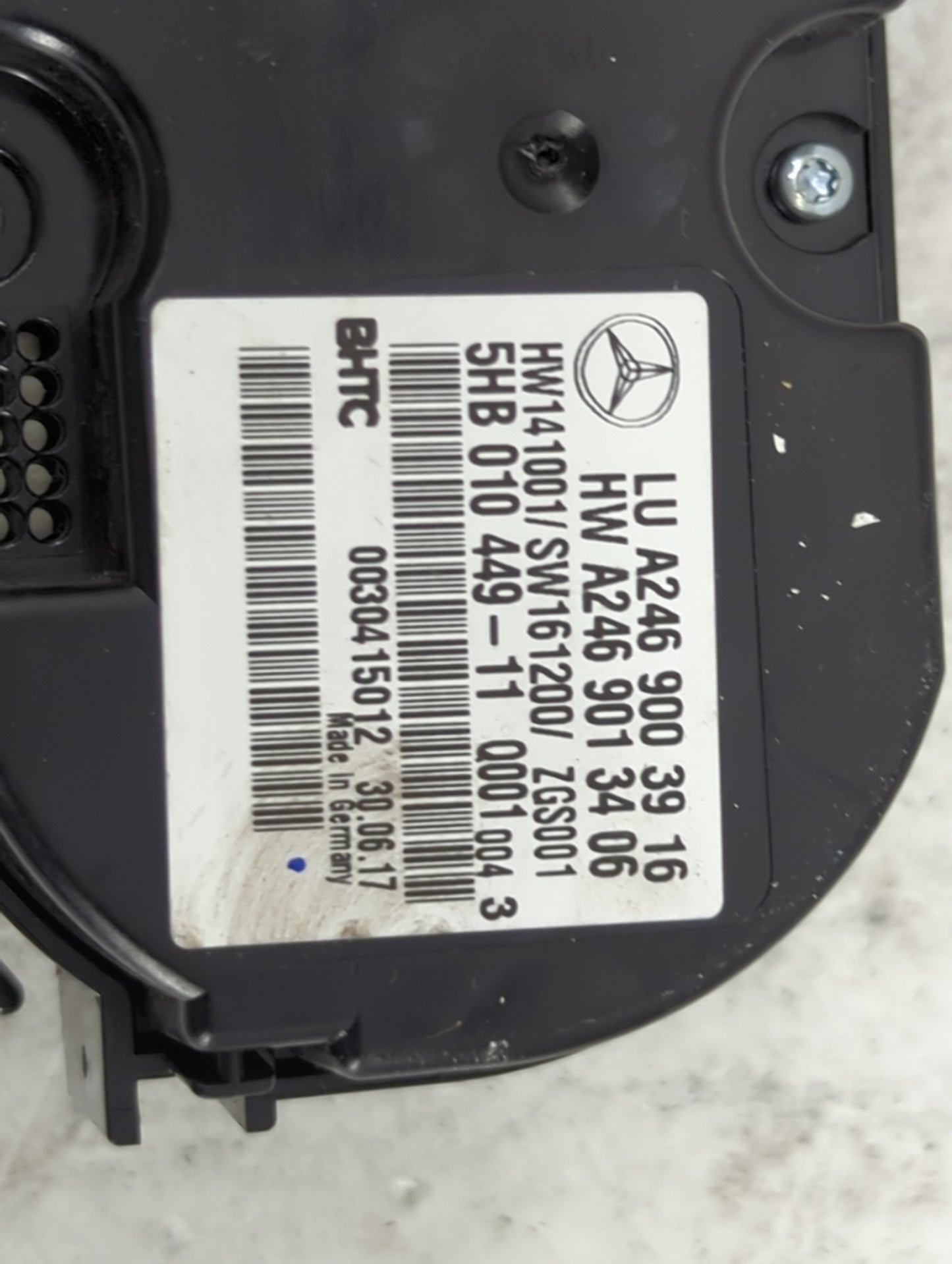 2014-2019 Mercedes-Benz Cla250 Climate Control Module Temperature AC/Heater Replacement P/N:A2469003916 A2469013406 Fits OEM