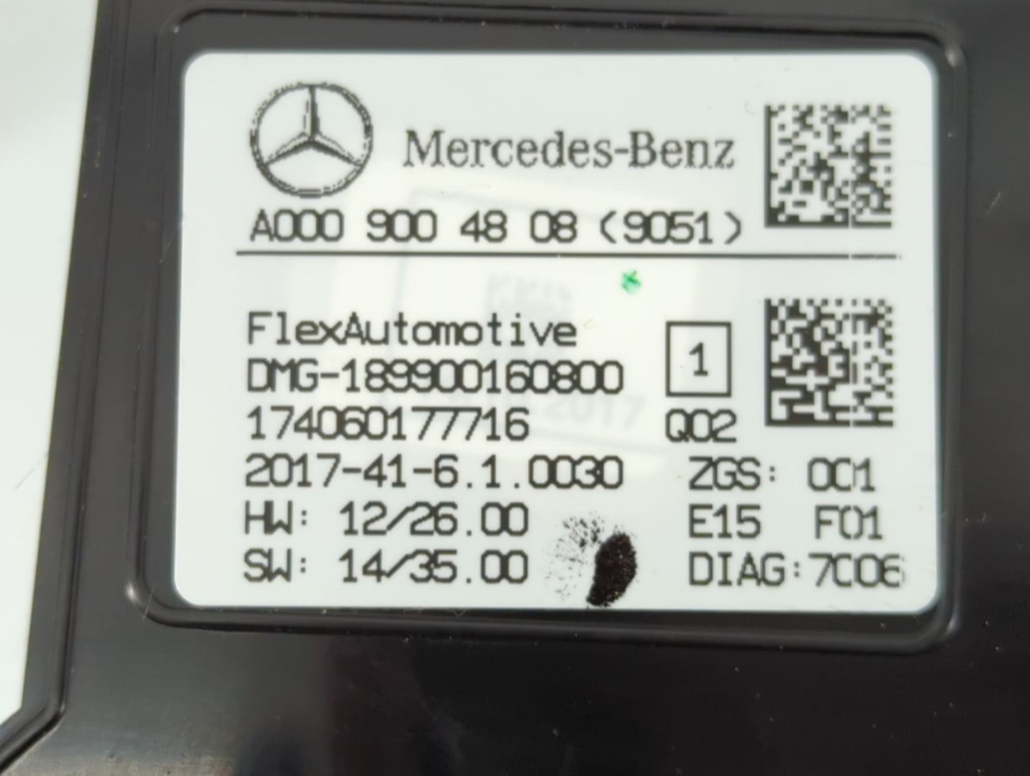 2018 Mercedes-benz Cla250 Overhead Roof Console - Oemusedautoparts1.com