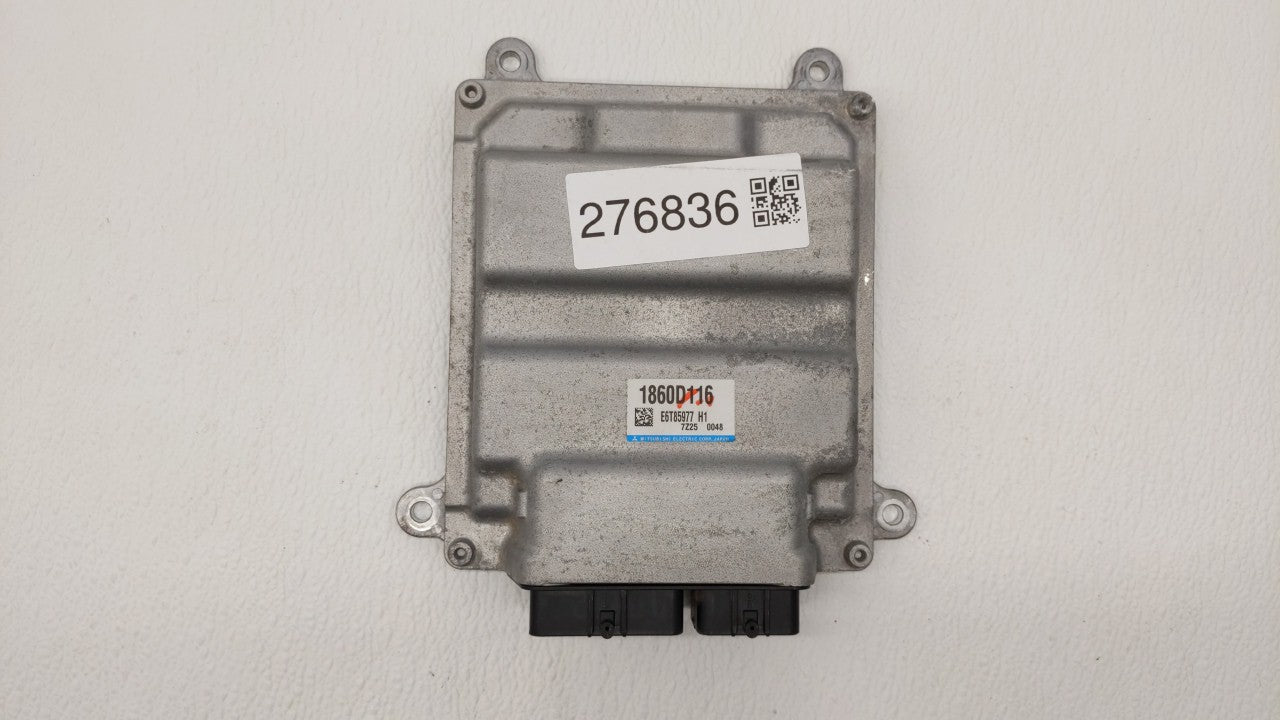 2018 Mitsubishi Eclipse Cross PCM Engine Control Computer ECU ECM PCU OEM P/N:1860D116 Fits OEM Used Auto Parts - Oemusedaut