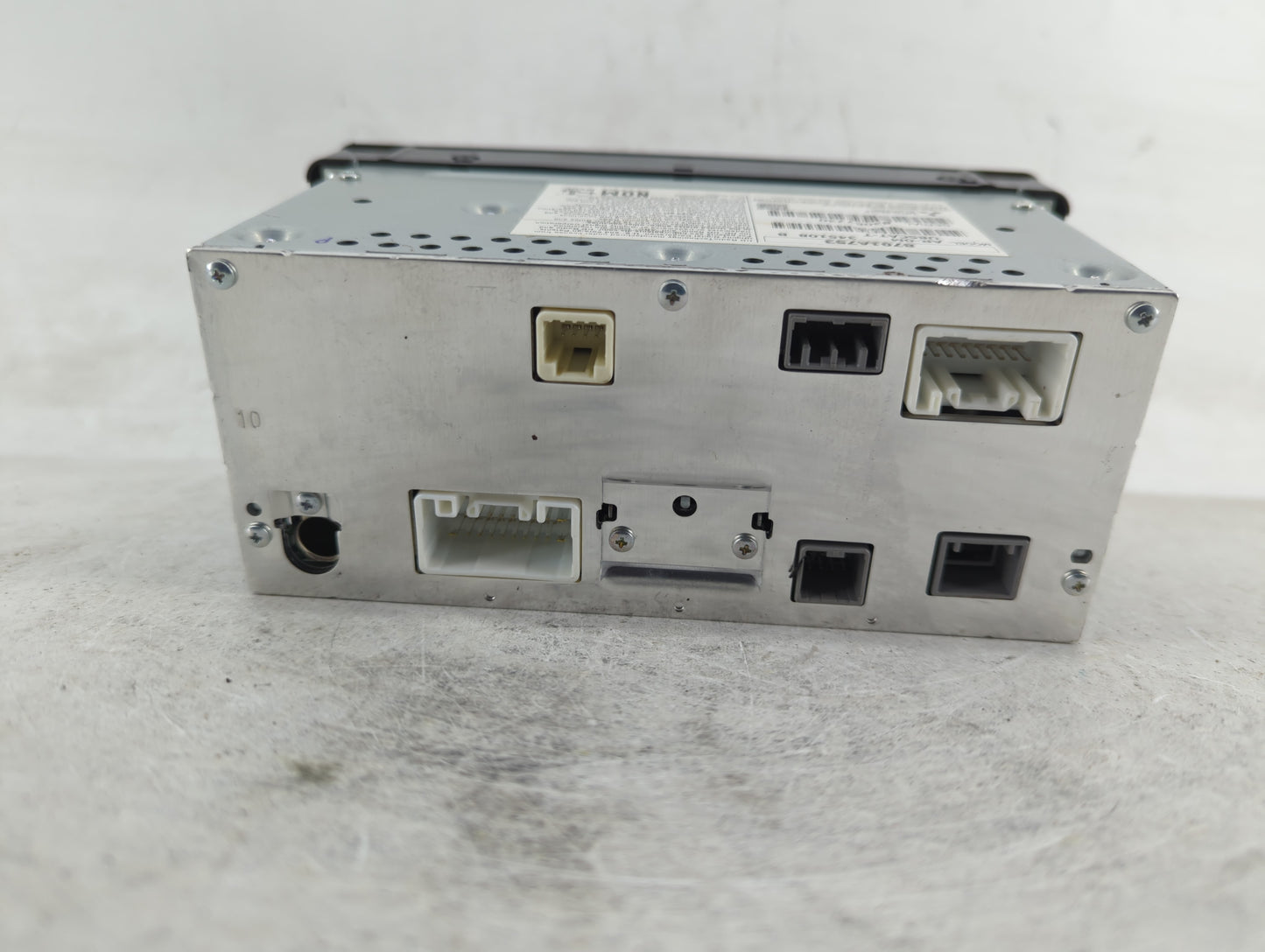 2018 Mitsubishi Mirage Radio AM FM Cd Player Receiver Replacement P/N:8701A753 Fits OEM Used Auto Parts - Oemusedautoparts1.