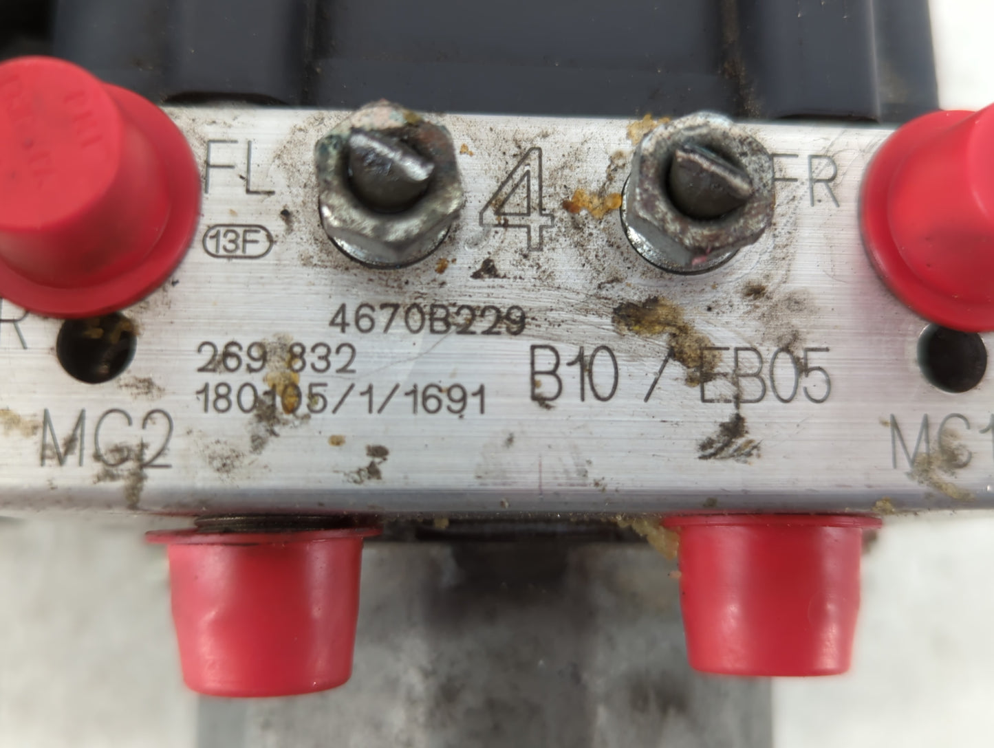 2018 Mitsubishi Mirage ABS Pump Control Module Replacement P/N:4670B229 Fits OEM Used Auto Parts - Oemusedautoparts1.com