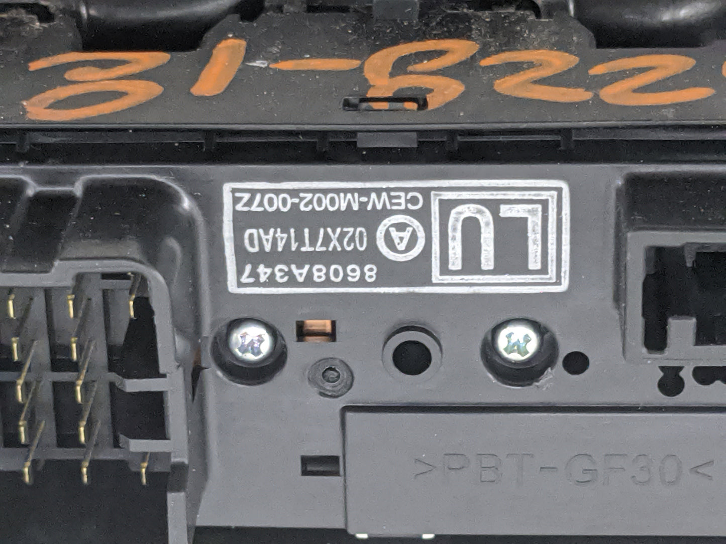 2016 Mitsubishi Outlander Master Power Window Switch Replacement Driver Side Left P/N:8608A347 02X7T714AD, CEW-M002-0072 Fit