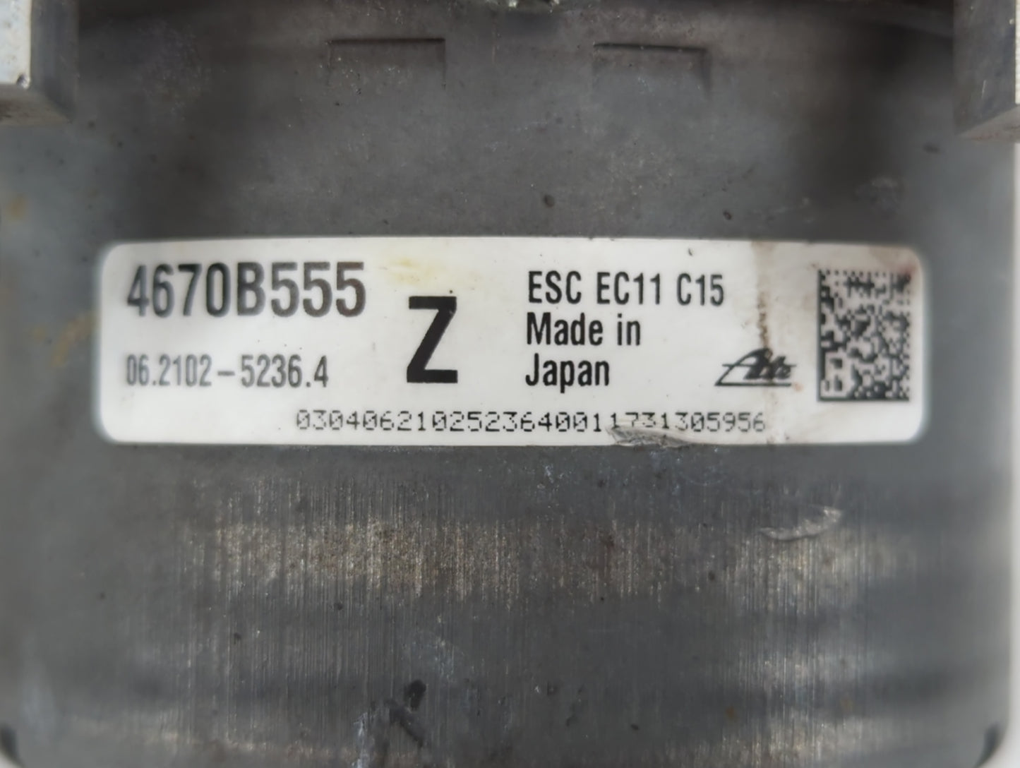 2018 Mitsubishi Outlander ABS Pump Control Module Replacement P/N:ESC 4670B555 Fits OEM Used Auto Parts - Oemusedautoparts1.