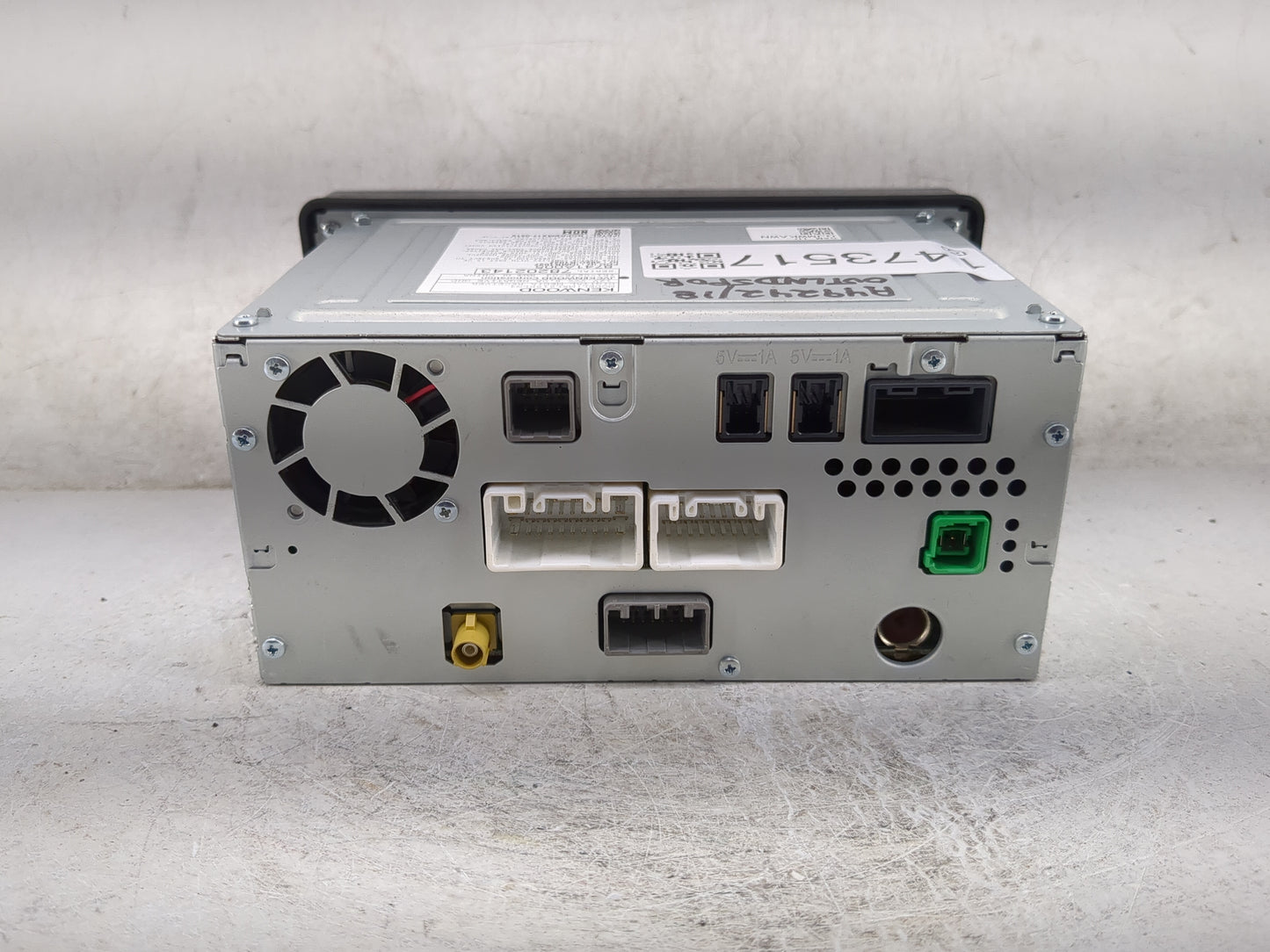 2018 Mitsubishi Outlander Sport Radio AM FM Cd Player Receiver Replacement P/N:MXLZ16KLG4 YK1-027K-03, 8741A005, IOMK1027 Fi
