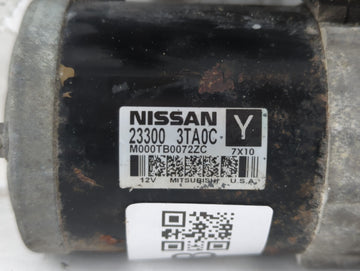 2013-2018 Nissan Altima Car Starter Motor Solenoid OEM P/N:23300 3TA0C Fits Fits 2013 2014 2015 2016 2017 2018 OEM Used Auto Parts
