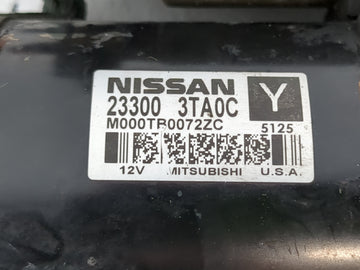 2013-2018 Nissan Altima Car Starter Motor Solenoid OEM P/N:23300 3TA0C Fits Fits 2013 2014 2015 2016 2017 2018 OEM Used Auto Parts