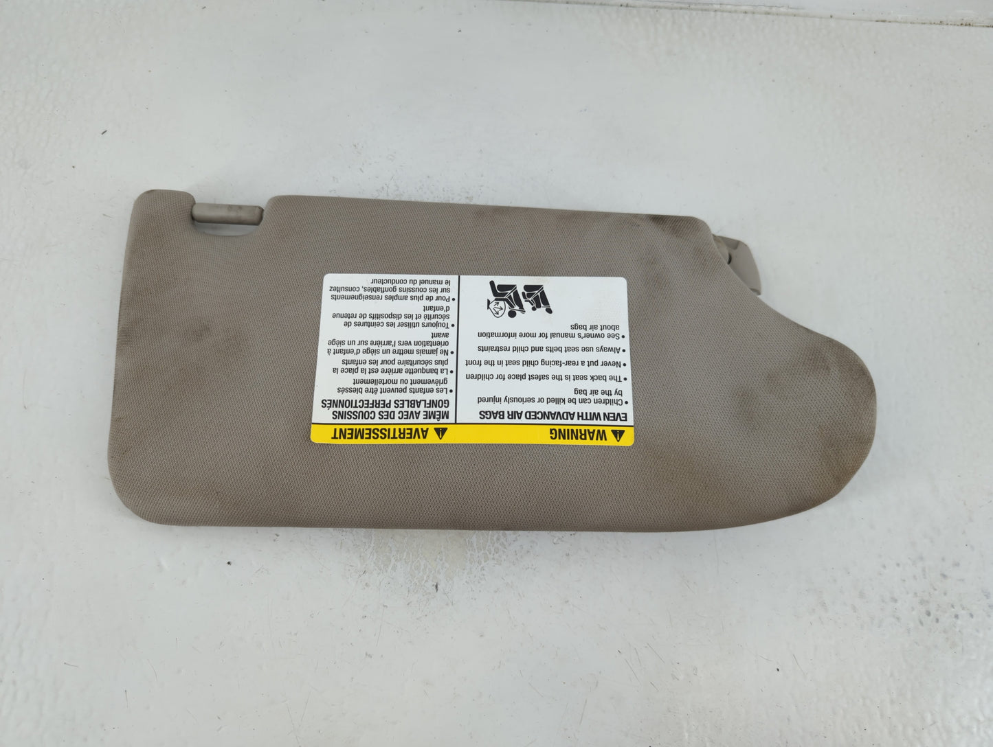 2013-2018 Nissan Altima Sun Visor Shade Replacement Driver Left Mirror Fits Fits 2013 2014 2015 2016 2017 2018 OEM Used Auto