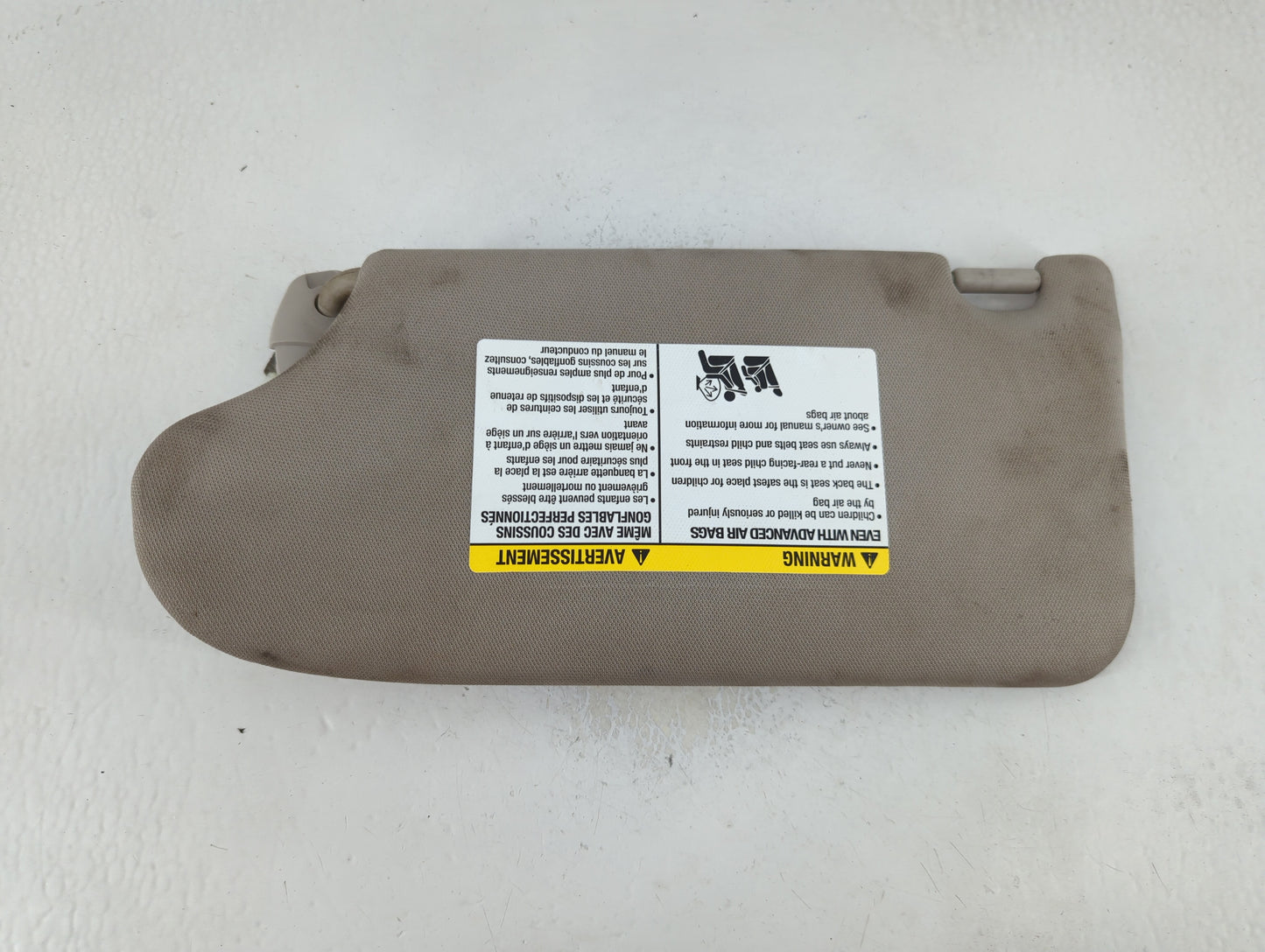 2013-2018 Nissan Altima Sun Visor Shade Replacement Passenger Right Mirror Fits Fits 2013 2014 2015 2016 2017 2018 OEM Used