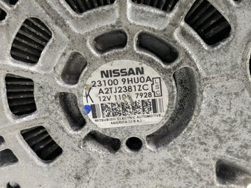 2018 Nissan Altima Alternator Replacement Generator Charging Assembly Engine OEM P/N:23100 9HU0A Fits OEM Used Auto Parts
