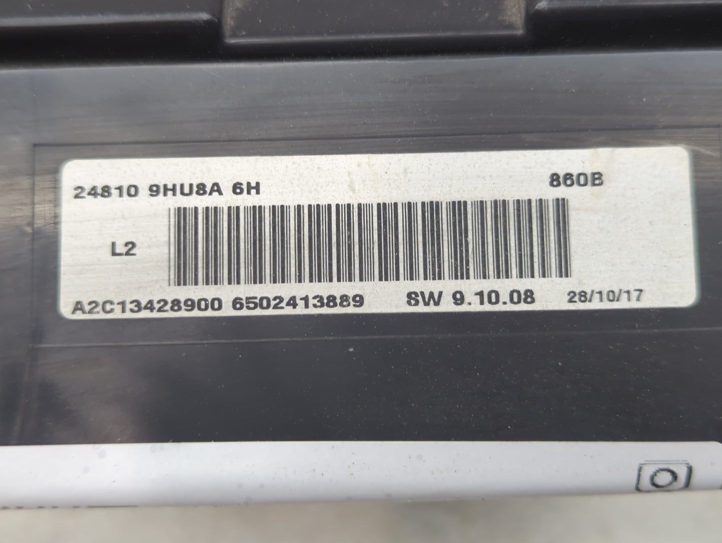 2018 Nissan Altima Instrument Cluster Speedometer Gauges P/N:248109HU8A A2C13428900, 6502413889 Miles: Fits OEM Used Auto Pa