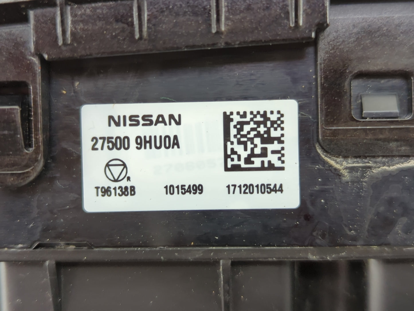 2016-2018 Nissan Altima Climate Control Module Temperature AC/Heater Replacement P/N:27500 9HU0A Fits Fits 2016 2017 2018 OE