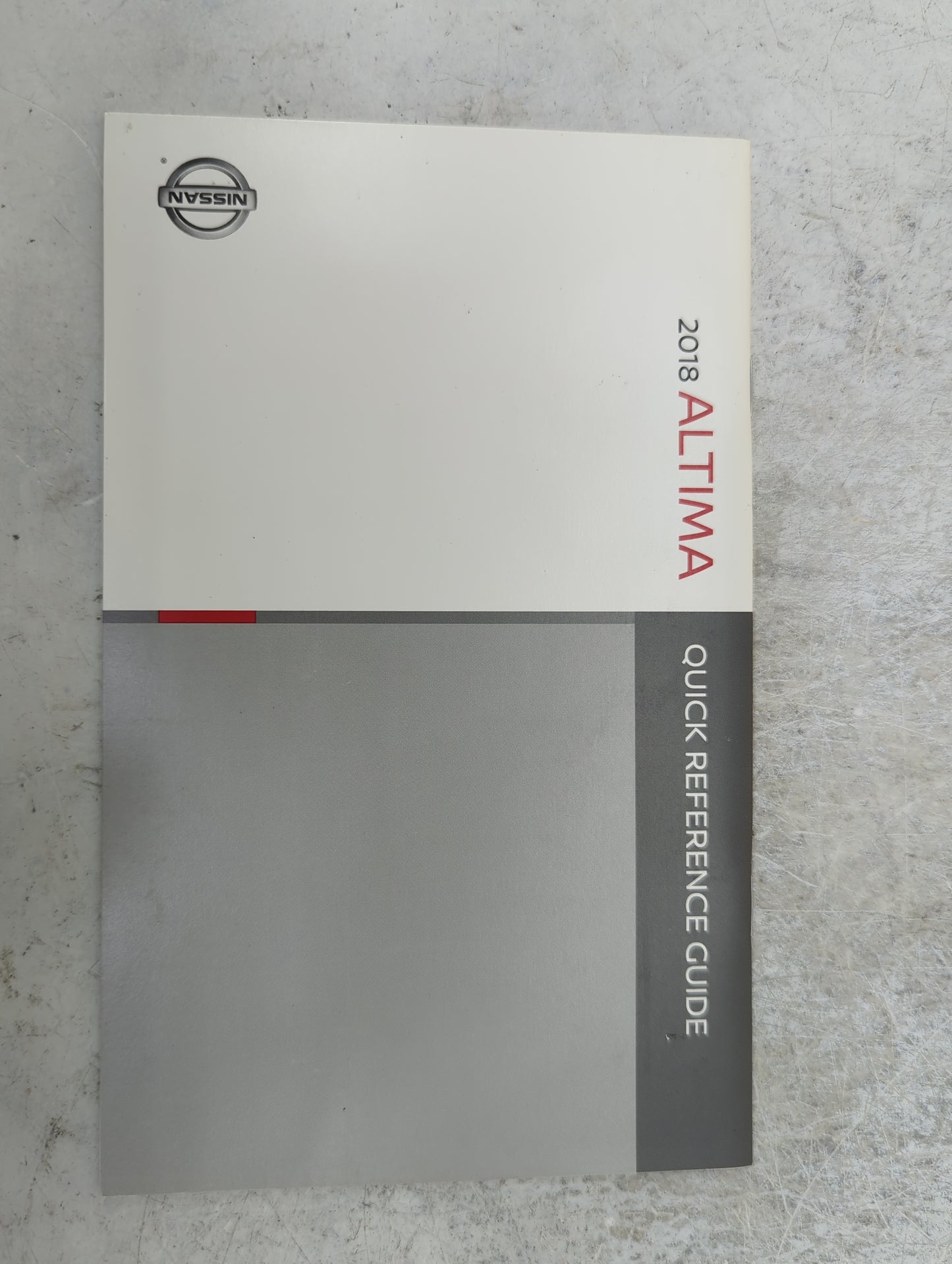 2018 Nissan Altima Owners Manual Book Guide P/N:OM18EA 0L33U0 OEM Used Auto Parts - Oemusedautoparts1.com
