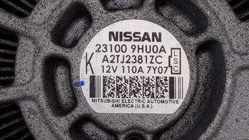 2018 Nissan Altima Alternator Replacement Generator Charging Assembly Engine OEM P/N:23100 9HU0A Fits OEM Used Auto Parts