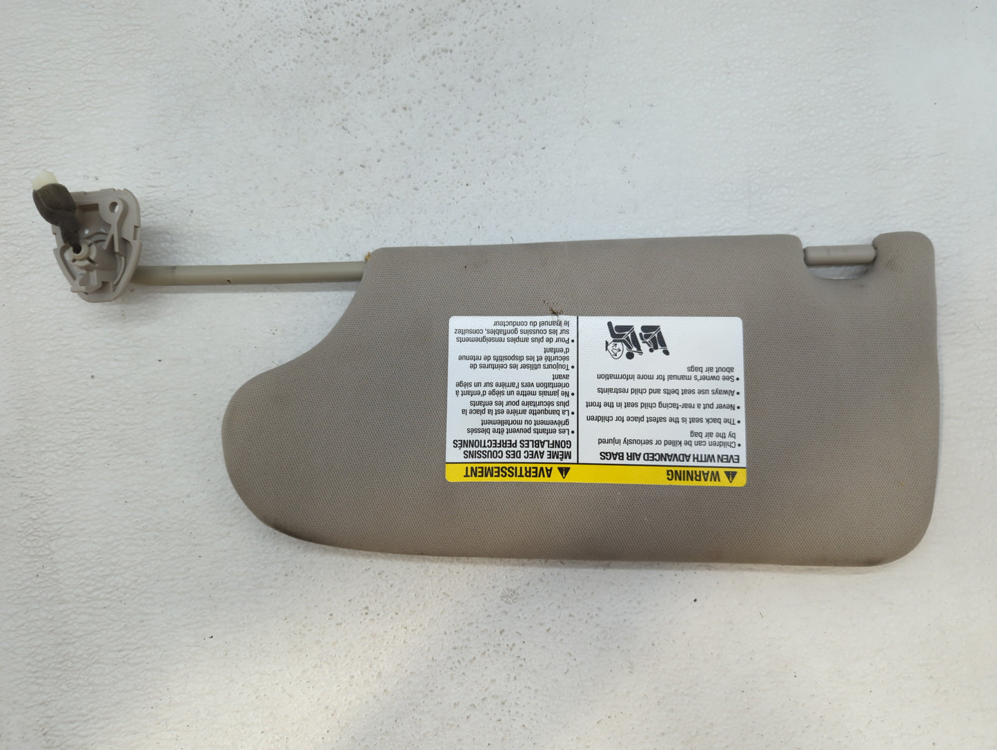 2013-2018 Nissan Altima Sun Visor Shade Replacement Passenger Right Mirror Fits Fits 2013 2014 2015 2016 2017 2018 OEM Used