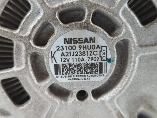 2018 Nissan Altima Alternator Replacement Generator Charging Assembly Engine OEM P/N:23100 9HU0A Fits OEM Used Auto Parts