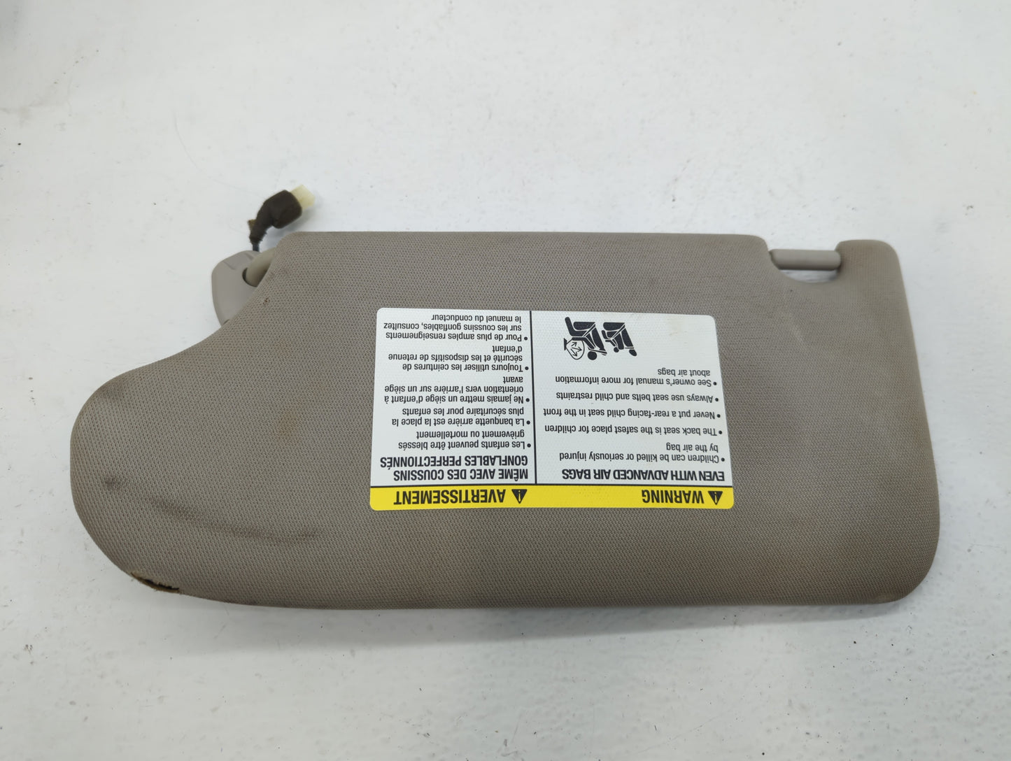 2013-2018 Nissan Altima Sun Visor Shade Replacement Passenger Right Mirror Fits Fits 2013 2014 2015 2016 2017 2018 OEM Used