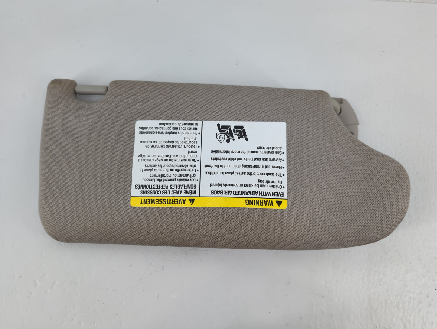 2013-2018 Nissan Altima Sun Visor Shade Replacement Driver Left Mirror Fits Fits 2013 2014 2015 2016 2017 2018 OEM Used Auto